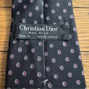Vintage Christian Dior Silk Tie